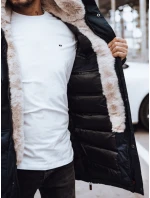 FashionStreet pánska tmavomodrá zimná bunda TX4591
