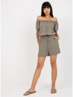 Kombinéza D73781M62266KA khaki farba Kombinéza D73781M62266KA khaki farba