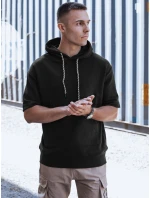 Pánska čierna mikina FashionStreet BX5673 Pánska čierna mikina FashionStreet BX5673