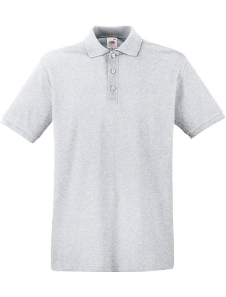 Fruit of the Loom Premium Polo Piqué – polokošeľa 16.3218, melírovaná sivá Fruit of the Loom Premium Polo Piqué – polokošeľa 16.3218, melírovaná sivá