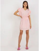 Šaty LK SK 508169.41P svetlo ružová