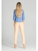 Dámská halenka M699 modrá - Figl