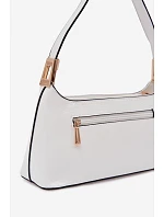 Kožená taška Bílá Tielle
