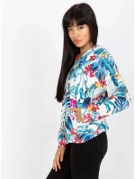 Mikina RV BL 8120.69P biela a modrá