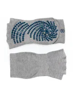 Protisklzové ponožky na jógu bez prstov GAIAM 63708 Protisklzové ponožky na jógu bez prstov GAIAM 63708