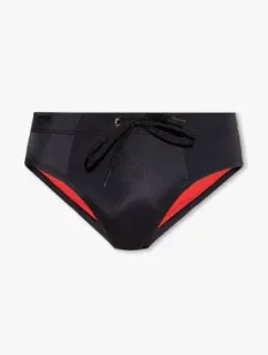 Pánske slipové plavky A09677-0JMAK-900 čierne - Diesel