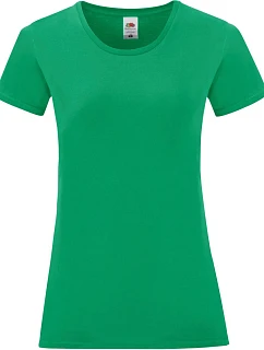 Fruit of the Loom Lady-Fit Iconic 150 T Dámske tričko 16.1432 kelly green