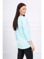 Blúzka s potlačou Original mint Blúzka s potlačou Original mint