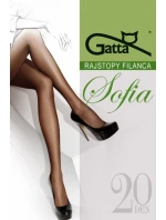 Dámske pančuchy Sofia graphite plus - GATTA