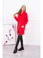 Tunika nadmernej veľkosti 0017 červená - Kesi