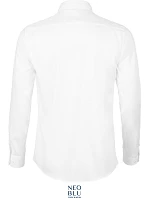 NEOBLU Blaise Men Mikro keprová košeľa s dlhým rukávom 24.3182 optic white NEOBLU Blaise Men Mikro keprová košeľa s dlhým rukávom 24.3182 optic white