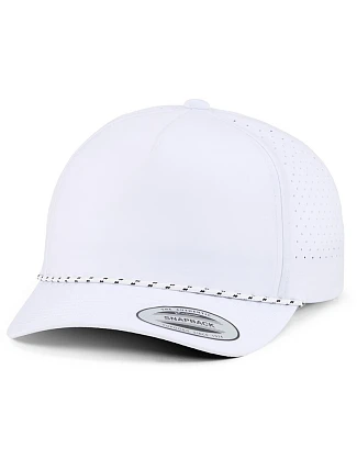 Flexfit 5389BD 5-panelová čiapka „Snapback“ 55.89BD biela Flexfit 5389BD 5-panelová čiapka „Snapback“ 55.89BD biela