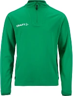 Craft Teamwear Evolve 2.0 Half Zip Jr Detská tréningová bunda s 1/4 zipsom 82.4764 team green Craft Teamwear Evolve 2.0 Half Zip Jr Detská tréningová bunda s 1/4 zipsom 82.4764 team green