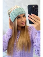 Dámska čiapka Feba K330 dark mint