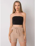 Šortky DHJ SN 13260.38P tmavá lila Šortky DHJ SN 13260.38P tmavá lila