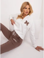 Dámsky set RV KMPL 9178.27 Ecru s hnedou - FPrice