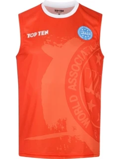 Ľahké tričko bez rukávov TOP TEN (WAKO APPROVED)