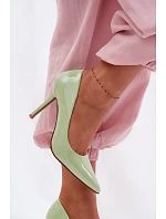 Klasické lodičky z imitácie lakovanej kože Green Odira Klasické lodičky z imitácie lakovanej kože Green Odira