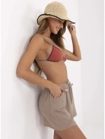 Šortky MO SN 9717.95 tmavo lila