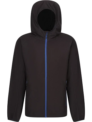 Regatta TRF 690 Fleecová bunda Structure s kapucňou „Navigate“ 36.F690 čierna/new royal Regatta TRF 690 Fleecová bunda Structure s kapucňou „Navigate“ 36.F690 čierna/new royal