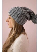 Milano fleecová čiapka K203 tmavo šedá Milano fleecová čiapka K203 tmavo šedá