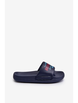 Piankowe Klapki Dziecięce Big Star NN374516 Granatowe