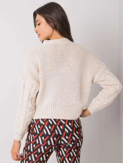 Dámsky sveter D90031J90792A2 béžový