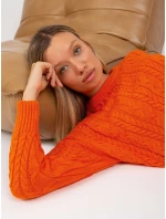 Dámsky sveter LC SW 8010 oranžový