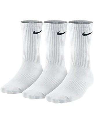 Ľahké ponožky Nike Crew 3pak SX4704-101