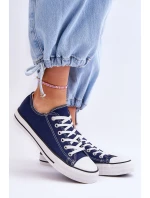 Nízke dámske tenisky Classic navy blue Vegas