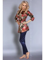 Dámsky župan + nohavice Frida Secret Garden Collection - LivCo Corsetti