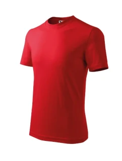 Klasické tričko pre deti červené