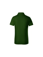 Detská polokošeľa Pique (fľaškovo zelená)