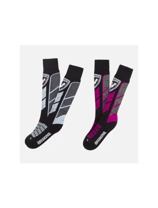 Ponožky Rossignol W Thermotech 2P Black Ponožky Rossignol W Thermotech 2P Black