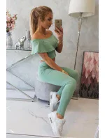 Sada s volánikom tmavá mäta