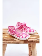 Dziecięce Baleriny W Kwiatuszki Różowe Noah