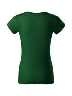 Odolné ťažké tričko dámske fľaša zelená