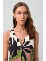 Dámske letné šaty Folegandros 18438 čierna vzor - Vamp Dámske letné šaty Folegandros 18438 čierna vzor - Vamp