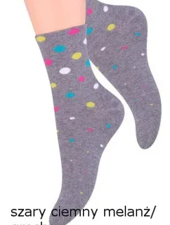 Dámske vzorované ponožky Steven art.099