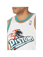 Mitchell & Ness Pánske Detroit Pistons NBA Swingman Road Jersey Pistons 98 Grant Hill SMJYCP19211-DPIWHIT98GHI Pánske