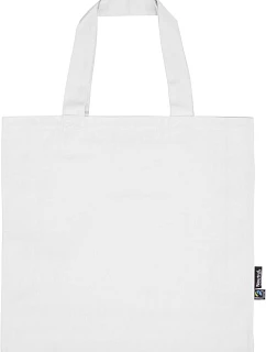 Neutral O 90006 Fairtrade taška z bio bavlny s keprovou väzbou 77.0006 biela