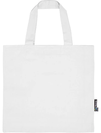 Neutral O 90006 Fairtrade taška z bio bavlny s keprovou väzbou 77.0006 biela