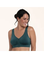 Lynn chirurgická podprsenka tvarovaná, predné zapínanie 5768X smaragdová - Anita Care