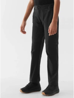 Dievčenské elastické nohavice 2v1 s odnímateľnými nohavicami 4F Junior