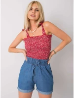 Šortky RO SN 2512.44P tmavo modrá Šortky RO SN 2512.44P tmavo modrá