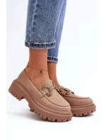 Dámske mokasíny H8-309 Beige - Joalice Paris Dámske mokasíny H8-309 Beige - Joalice Paris