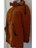 Pánska zimná bunda Z-6682 horčicová - Rosso