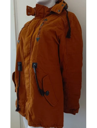 Pánska zimná bunda Z-6682 horčicová - Rosso