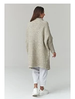 Zapínanie svetra model 226880 Makadamia