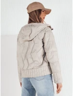 Dámska prechodná bunda FALES sivá FashionStreet TY4233